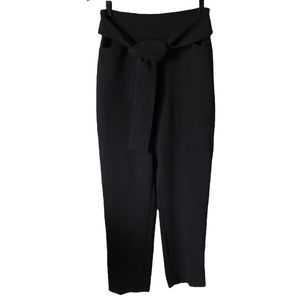Aritzia Black High-Waisted Pants